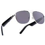 Avizar Lunettes Connectées Modèle Nexis avec Verres Solaires Polarisés Noir / Argent