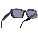 Avizar Lunettes Connectées Modèle Mira avec Verres Solaires Filtrant UV-A / UV-B Noir
