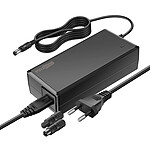 Max excell Chargeur Électrique pour Trottinette 84W DC 12V 7A avec 3 Embouts Interchangeables Noir