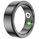 Avizar Bague Connectée Taille 12 Modèle Titan avec Étui de Charge Noir