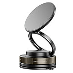 LinQ Support Magnétique pour Smartphone Rotatif et Fixation Ventouse Noir