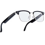 Avizar Lunettes Connectées Modèle Vega avec Verres Photochromiques Noir / Argent