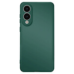 Avizar Coque pour Galaxy S25 Edge Soft-Touch en Silicone Semi-Rigide Vert