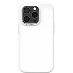 Rhinoshield Coque pour iPhone 15 Pro Modèle SolidSuit Ultra Résistant Blanc