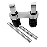 Avizar Suspension Arrière Double Ressort pour UrbanGlide Ride 100 Max / Ride 100 Pro 2 Argent