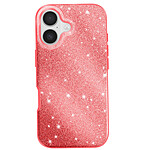 Avizar Coque pour iPhone 17 Conception Bi-Matière et Finition Pailletée