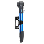 Avizar Pompe Portable avec Support Pression jusqu'à 100 PSI pour Vélo et Moto Noir / Bleu Avizar Pompe Portable avec Support Pression jusqu'à 100 PSI pour Vélo et Moto Noir / Bleu