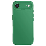 Avizar Coque pour iPhone Air en Silicone Souple avec Renfort Bloc Caméra Vert