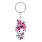 Sanrio - Porte-clés Pink Black Party Series My Melody 7 cm