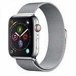 Devia Bracelet Maille Milanaise en Acier Inoxydable pour Apple Watch 38 / 40 / 41mm Argent