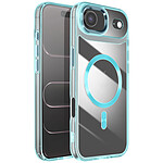 Avizar Coque pour iPhone Air Collection Cristal Color Compatible MagSafe Turquoise