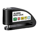 Avizar Antivol à Disque avec Alarme 110dB Compact pour Vélo / Scooter Noir