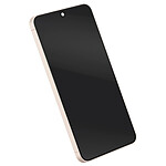 Relife Écran Complet LCD de Remplacement pour Galaxy S25 avec Châssis Rose champagne