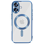 Avizar Coque pour iPhone 17 Compatible MagSafe avec Contour Chromé