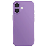 Avizar Coque pour iPhone 17 en Silicone Souple avec Renfort Bloc Caméra Violet