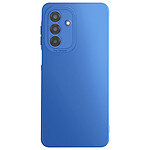 Avizar Coque pour Galaxy A17 en Silicone Souple avec Renfort Bloc Caméra Bleu