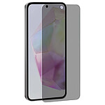 Eiger Verre Trempé 2.5D pour Samsung Galaxy S24 FE / A36 / A56 Anti-espion Noir transparent