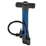 Avizar Pompe à Main Compacte 21.5cm en Aluminium pour Vélo, Moto et Voiture Noir / Bleu