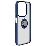Avizar Coque pour Redmi 15C avec Support Anneau et Fixation Magnétique Bleu