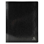 EXACOMPTA Chemise à lamelles A4 Iderama noir x 25