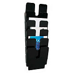 DURABLE Kit présentoir mural 'FLEXIPLUS 6' A4 Vertical Cap 23mm Noir