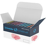 SCHNEIDER Cartouche d'encre pastel assorti 10x Box 6 pièces SCHNEIDER Cartouche d'encre pastel assorti 10x Box 6 pièces