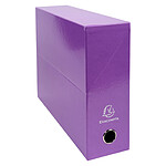 EXACOMPTA Boite transfert Dos 90mm IDERAMA Violet x 5
