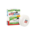 TESA Ruban adhésif invisible 19 mm x 33 m en boîte individuelle