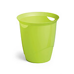 DURABLE Corbeille à papier TREND 16 litres ronde 315 mm H 330 mm Vert