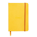 CLAIREFONTAINE RHODIARAMA Carnet souple JONQUILLE 10,5x14,8cm ligné 144p papier 90g fermeture élastique CLAIREFONTAINE RHODIARAMA Carnet souple JONQUILLE 10,5x14,8cm ligné 144p papier 90g fermeture élastique