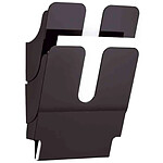 DURABLE Kit présentoir mural 'FLEXIPLUS 2' A4 Vertical Cap 23mm Noir