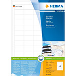 HERMA Etiquettes PREMIUM sur 200 Feuilles A4, 38x21,2 mm blanc