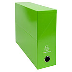 EXACOMPTA Boite transfert Dos 90mm IDERAMA Vert anis x 5
