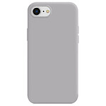 Moxie Coque Antichoc Premium pour iPhone 7 / 8 / SE 2020 Collection Color Skin en TPU Gris