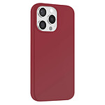 Moxie Coque Antichoc Premium pour iPhone 15 Pro Collection Color Skin en TPU Bordeaux