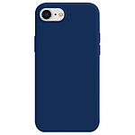 Moxie Coque Antichoc Premium pour iPhone 7 / 8 / SE 2020 Collection Color Skin en TPU Bleu marine
