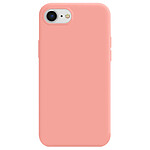 Moxie Coque Antichoc Premium pour iPhone 7 / 8 / SE 2020 Collection Color Skin en TPU Rose clair