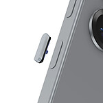 Samsung Bouton Power Original pour Galaxy S25 et S25 Plus Marche et Arrêt Argent