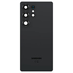 Samsung Vitre arrière pour Samsung Galaxy S25 Ultra Original Service Pack Noir