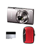 CANON Compact Ixus 285 HS A Silver + Sac + Carte SD 8Go