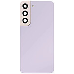 Clappio Cache Batterie de Remplacement pour Galaxy S22 avec Adhésif Intégré Violet
