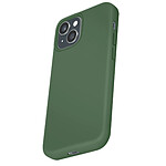 Moxie Coque pour iPhone 15 Plus Premium Collection Color Skin en TPU Antichoc Kaki