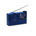 Metronic 477255 - Radio numérique DAB+, FM, Bluetooth et réveil - bleue Metronic 477255 - Radio numérique DAB+, FM, Bluetooth et réveil - bleue