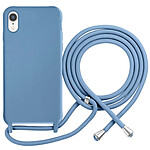 Moxie Coque pour iPhone XR en TPU Premium Color Lace avec Cordon Tour de Cou Bleu Moxie Coque pour iPhone XR en TPU Premium Color Lace avec Cordon Tour de Cou Bleu