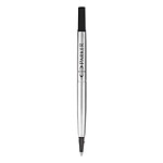 PARKER Recharge pour roller pointe moyenne encre noire