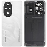 Honor Cache Batterie Original pour Smartphone Honor 200 Pro Plastique Rigide Blanc / Noir