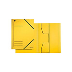 LEITZ Chemise à élastique, format A4, carton 320 g/m2, jaune
