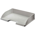 LEITZ Lot de 5 Bacs à courrier Plus Standard A4 à l'italienne Gris