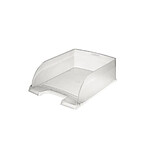 LEITZ Plus Jumbo Corbeille à courrier Hauteur 103mm Transparent givré