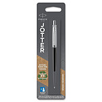PARKER Blister 1 stylo bille pointe moyenne Jotter. Corps Noir Bond Street CT PARKER Blister 1 stylo bille pointe moyenne Jotter. Corps Noir Bond Street CT